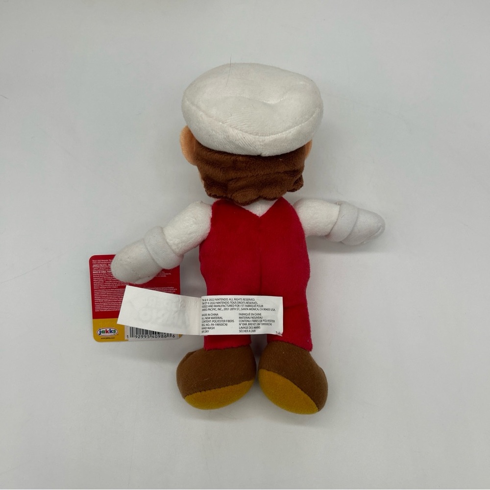 Super Mario 9-Inch Plush Doll Stuffed Set, Mario, Fire Mario, Yoshi - Picture 7 of 11